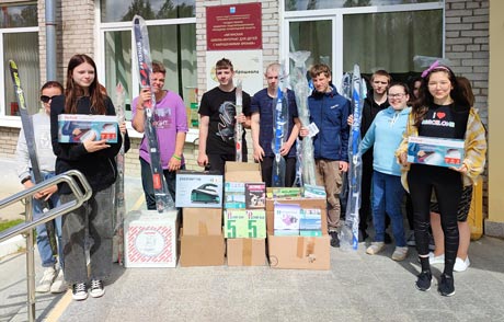 Charitable assistance to the Mginsk boarding school for children with visual impairments