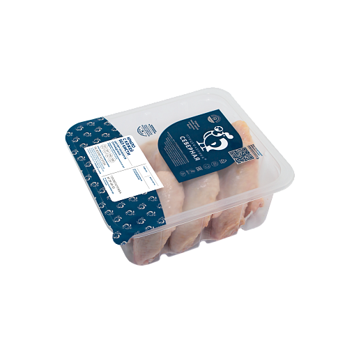                                 Broiler chicken wing without tip, skin on, chilled                                