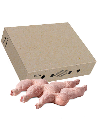 Chicken leg skin-on (without back) frozen, wholesale