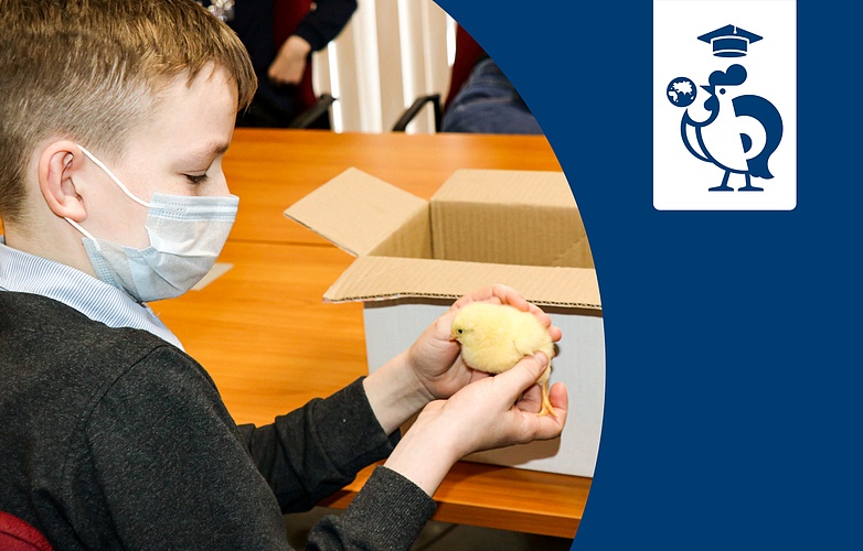 Poultry production “Severnaya” has opened its doors to schoolchildren of the city of Kirovsk